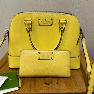 Kate Spade purse and wallet